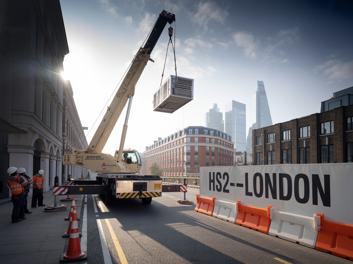 mobile crane hire london